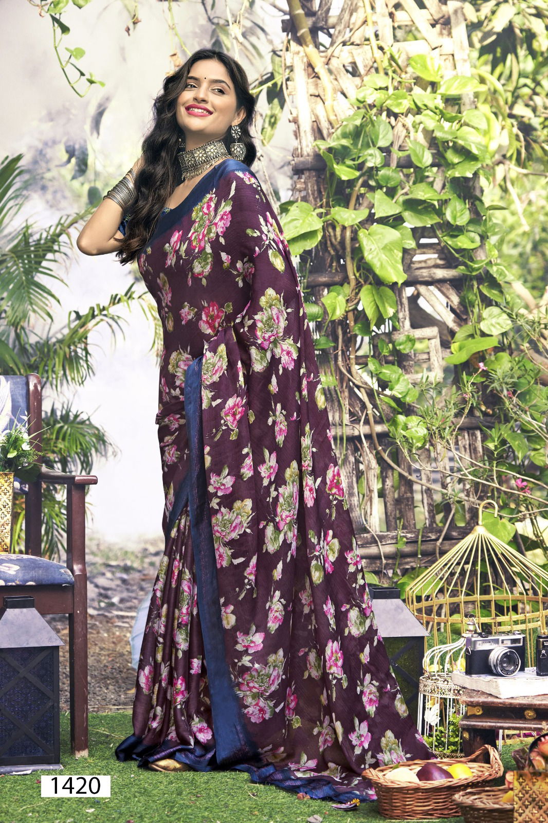 Ishmeet Vol 7 By Vallabhi Chiffon Printed Daily Wear Saree Wholesale Online